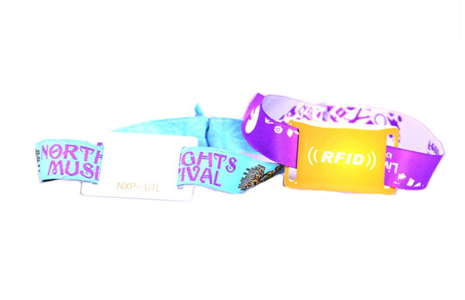 Contactless RFID Wristband Festival Access Control Payment