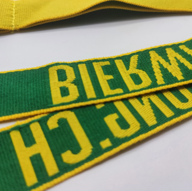 Jacquard Woven Lanyard Corporate ID Badge Events