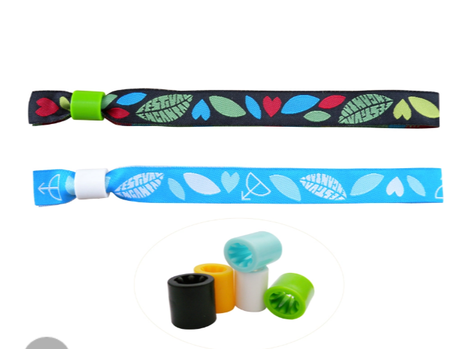 Jacquard Woven Wristband Music Festival Event Entry